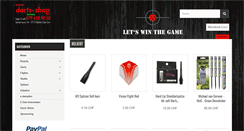 Desktop Screenshot of darts-shop.ch